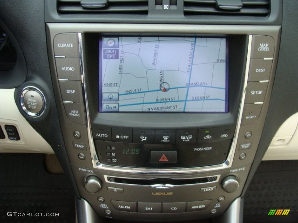 2011 Lexus IS 250C Convertible Navigation Photo #81370596