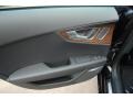 2013 Audi A7 Black Interior Door Panel Photo