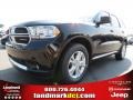 2013 Brilliant Black Crystal Pearl Dodge Durango SXT  photo #1