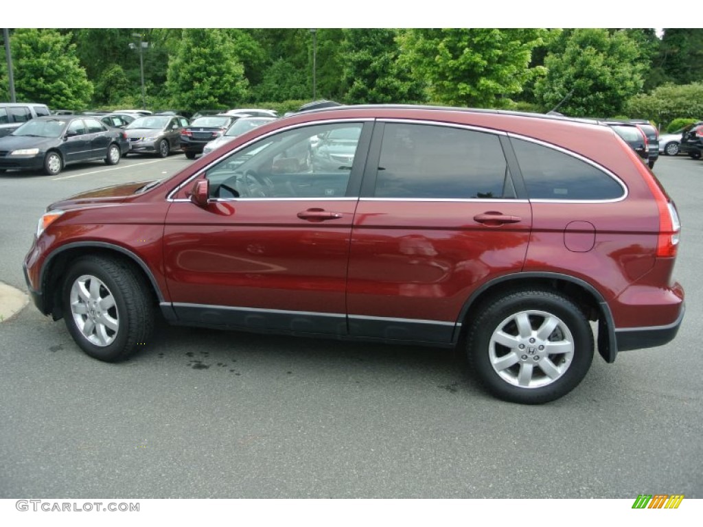 Tango Red Pearl 2008 Honda CR-V EX-L 4WD Exterior Photo #81371292
