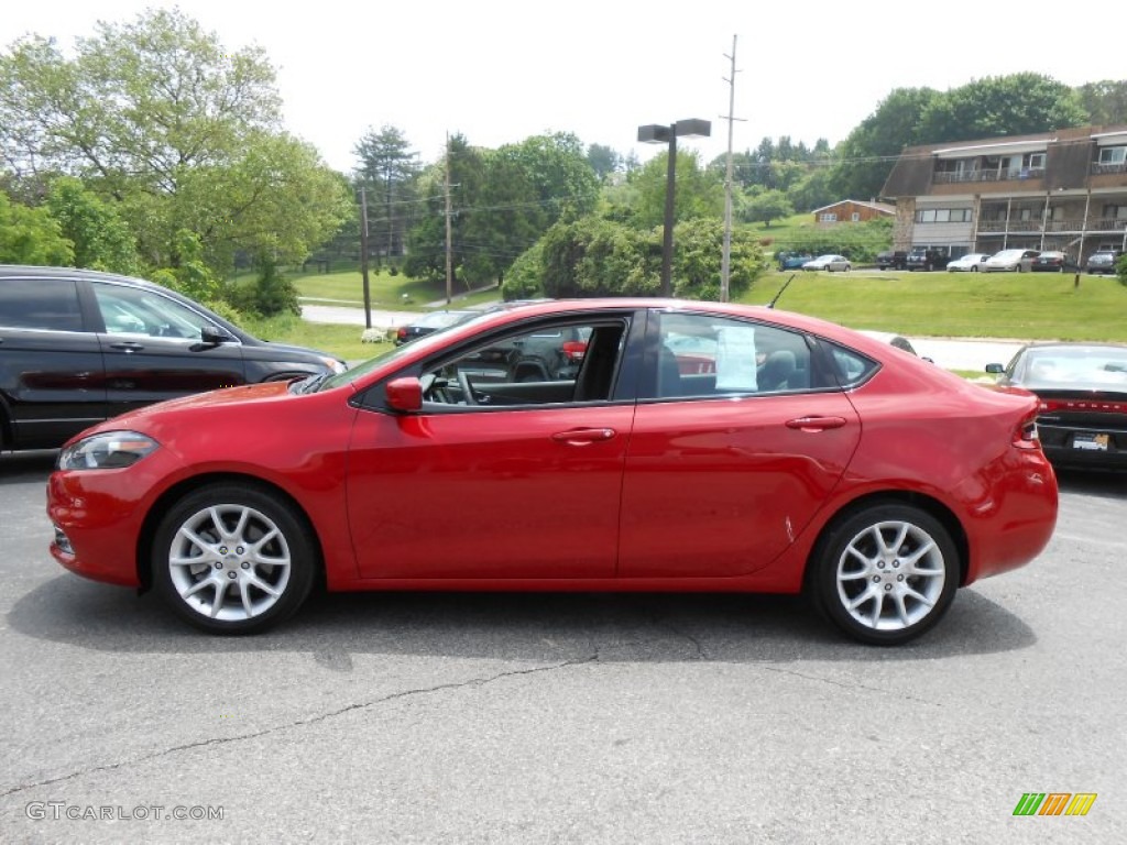 Redline 2-Coat Pearl 2013 Dodge Dart Rallye Exterior Photo #81371985