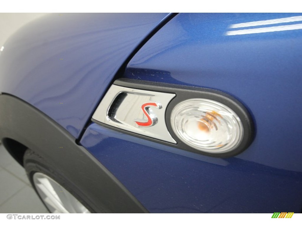 2013 Cooper S Roadster - Lightning Blue Metallic / Carbon Black photo #27