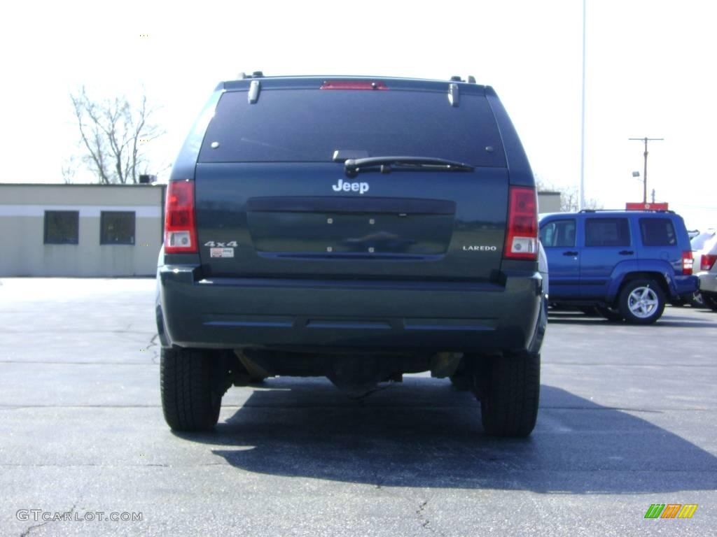 2005 Grand Cherokee Laredo 4x4 - Deep Beryl Green Pearl / Khaki photo #6