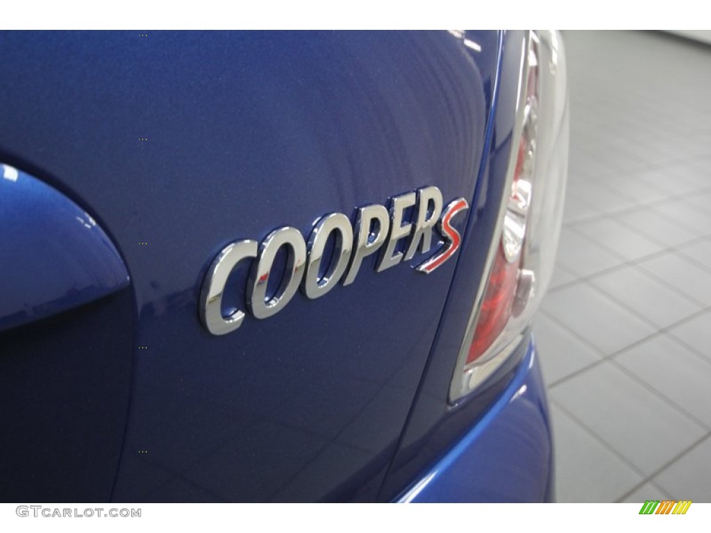2013 Cooper S Roadster - Lightning Blue Metallic / Carbon Black photo #28