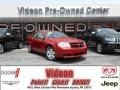 Inferno Red Crystal Pearl 2009 Dodge Avenger SE