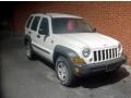 2006 Stone White Jeep Liberty Sport  photo #7