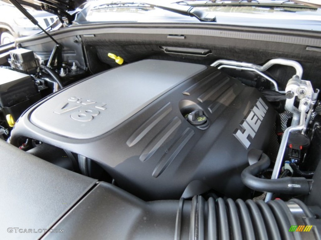 2013 Dodge Durango R/T 5.7 Liter HEMI OHV 16-Valve VVT MDS V8 Engine Photo #81373187