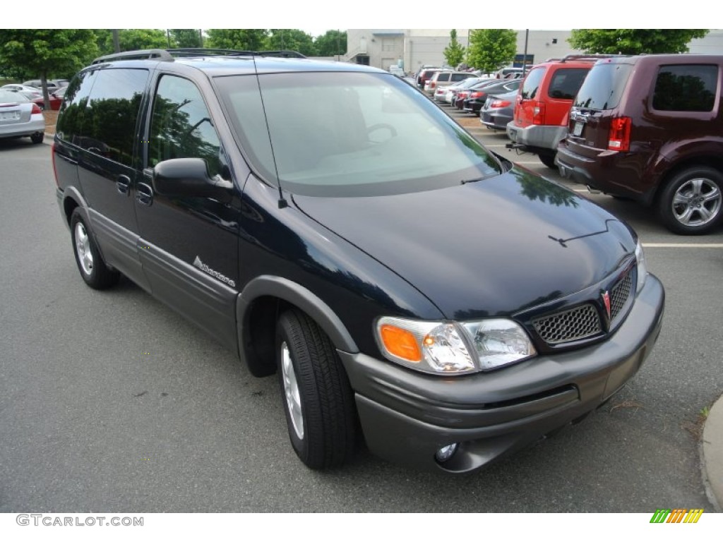 Blue Black Metallic 2003 Pontiac Montana Standard Montana Model Exterior Photo #81373487