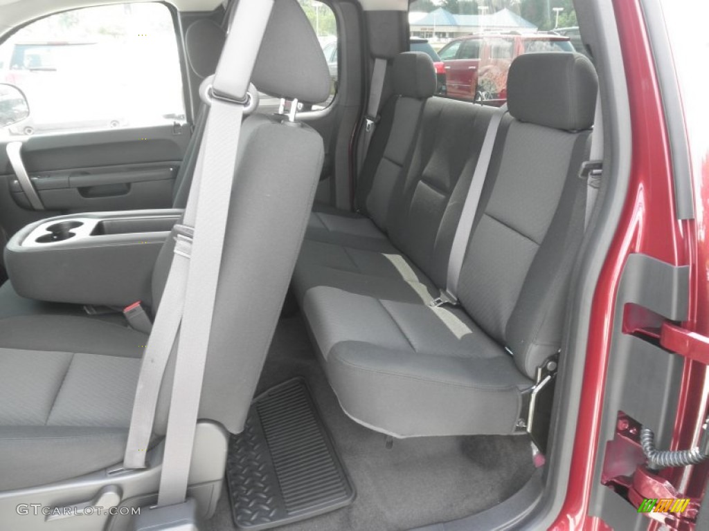 2013 GMC Sierra 1500 SL Extended Cab 4x4 Rear Seat Photos