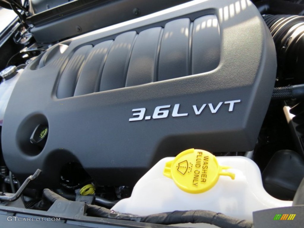 2013 Dodge Journey SXT Blacktop 3.6 Liter DOHC 24-Valve VVT Pentastar V6 Engine Photo #81373779