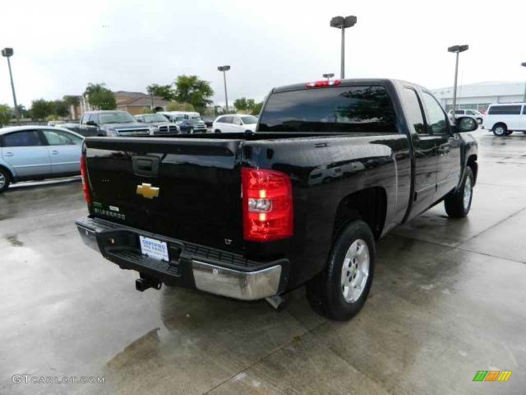 2012 Silverado 1500 LT Extended Cab - Black / Ebony photo #4