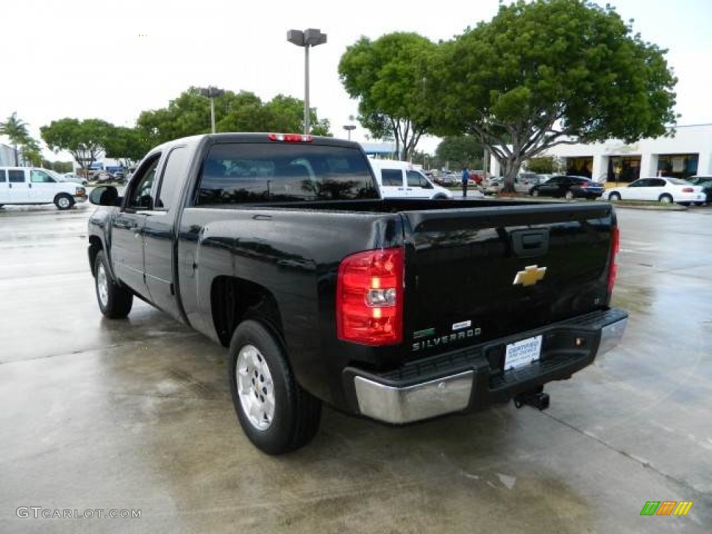 2012 Silverado 1500 LT Extended Cab - Black / Ebony photo #6