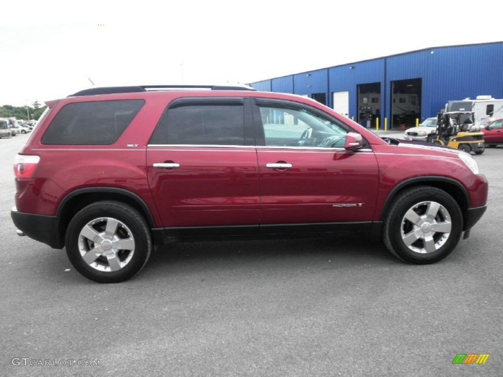 2007 Acadia SLT AWD - Red Jewel Tintcoat / Titanium photo #1