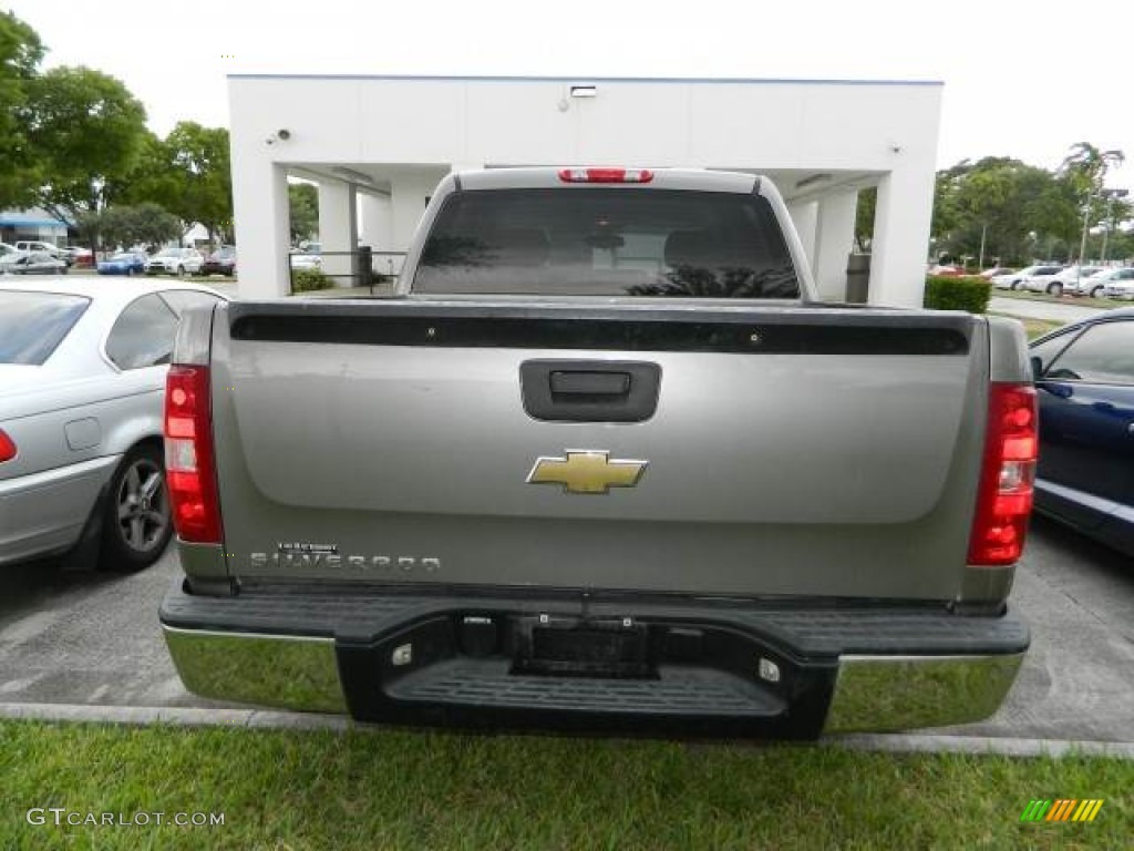 2007 Silverado 1500 Crew Cab - Graystone Metallic / Dark Titanium Gray photo #3