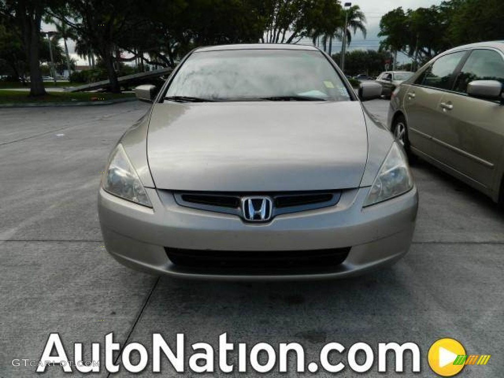 2003 Accord EX Sedan - Desert Mist Metallic / Gray photo #1