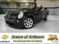 Astro Black Metallic 2008 Mini Cooper Convertible