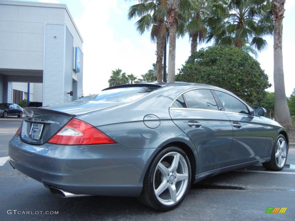 2009 CLS 550 - Flint Grey Metallic / Cashmere photo #7