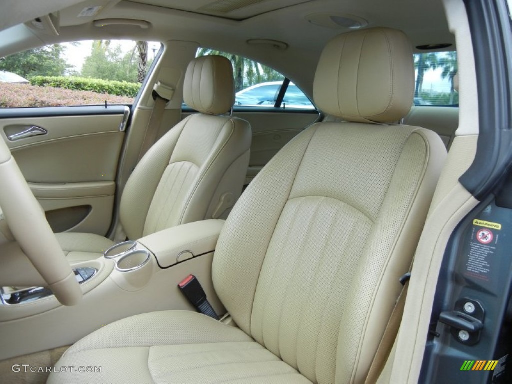 Cashmere Interior 2009 Mercedes-Benz CLS 550 Photo #81375588