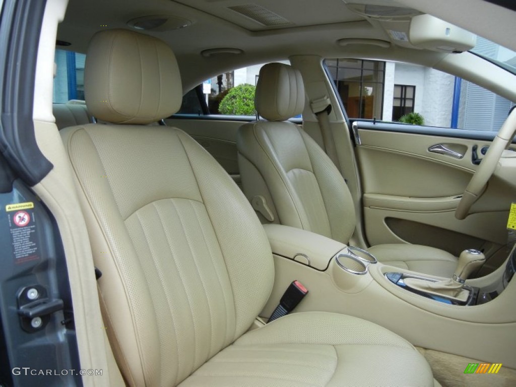 2009 CLS 550 - Flint Grey Metallic / Cashmere photo #18