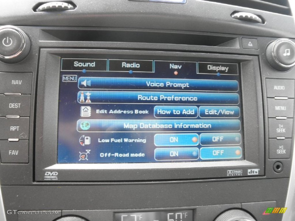 2007 Cadillac SRX V6 Controls Photo #81376044