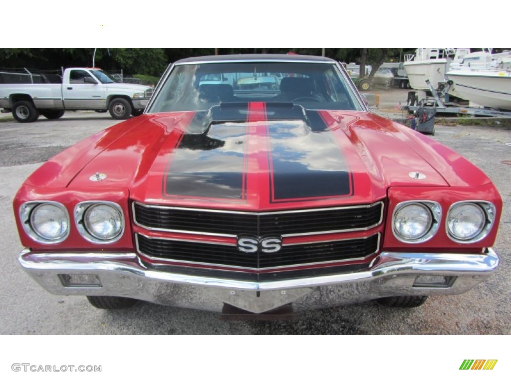 1970 Chevelle Malibu Sport Coupe - Cranberry Red / Black photo #1