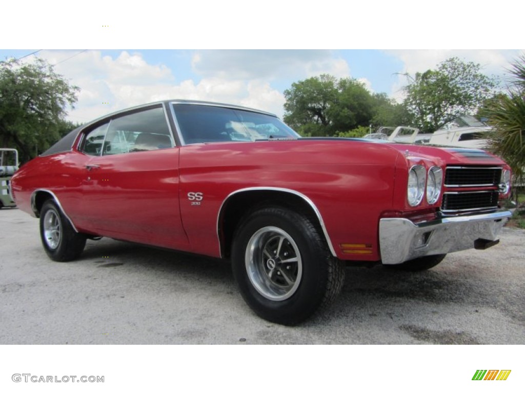 1970 Chevelle Malibu Sport Coupe - Cranberry Red / Black photo #3