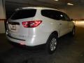 2013 White Diamond Tricoat Chevrolet Traverse LT  photo #5