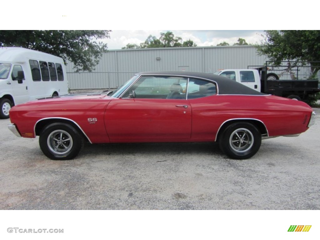 Cranberry Red 1970 Chevrolet Chevelle Malibu Sport Coupe Exterior Photo #81376184