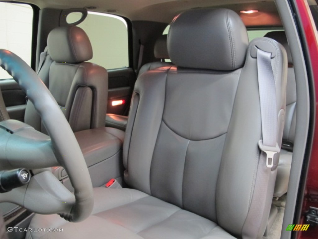 2003 Yukon Denali AWD - Garnet Red Metallic / Stone Gray photo #16