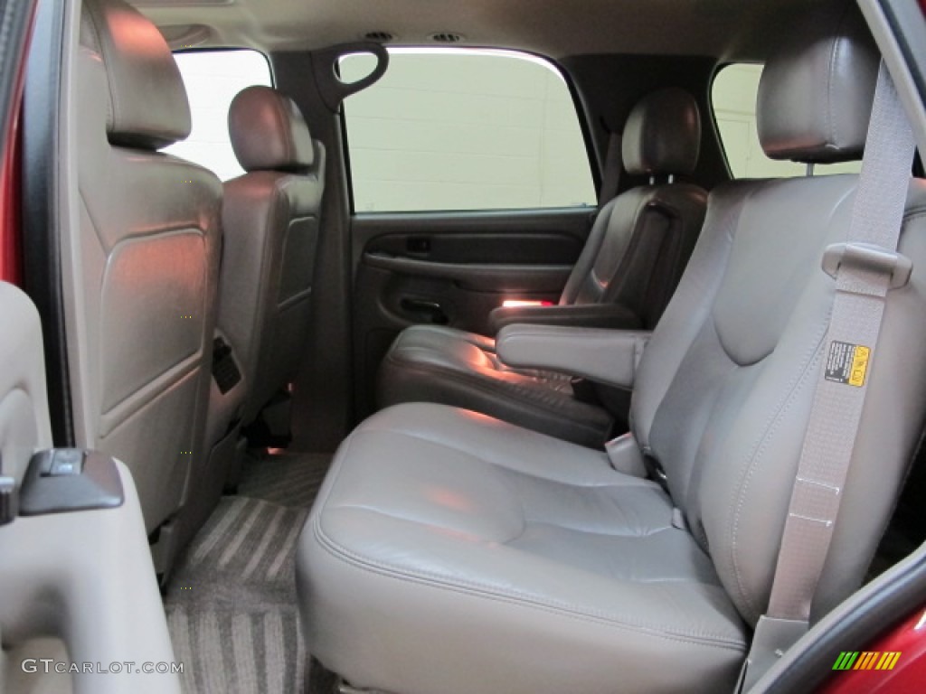 2003 Yukon Denali AWD - Garnet Red Metallic / Stone Gray photo #17