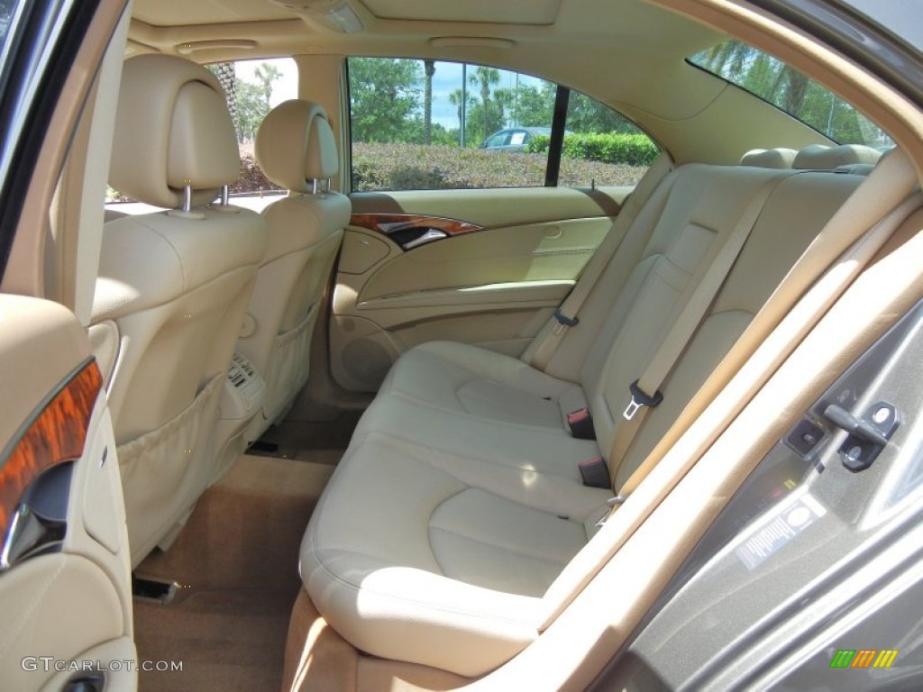 Cashmere Interior 2008 Mercedes-Benz E 350 4Matic Sedan Photo #81376349