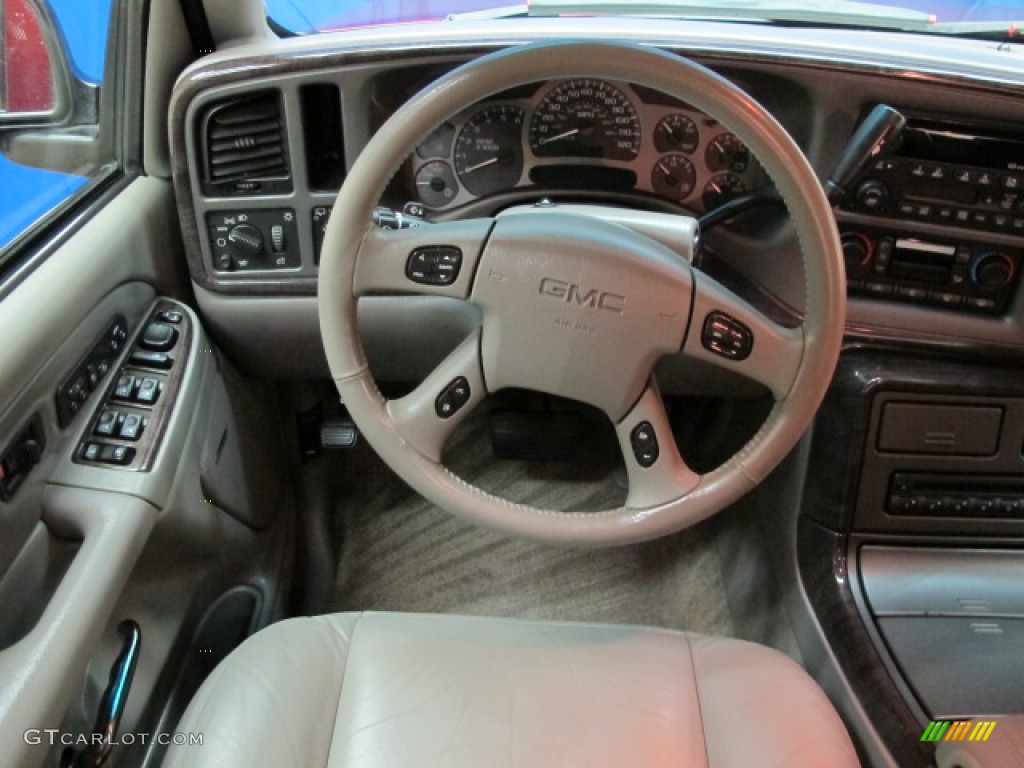 2003 Yukon Denali AWD - Garnet Red Metallic / Stone Gray photo #24