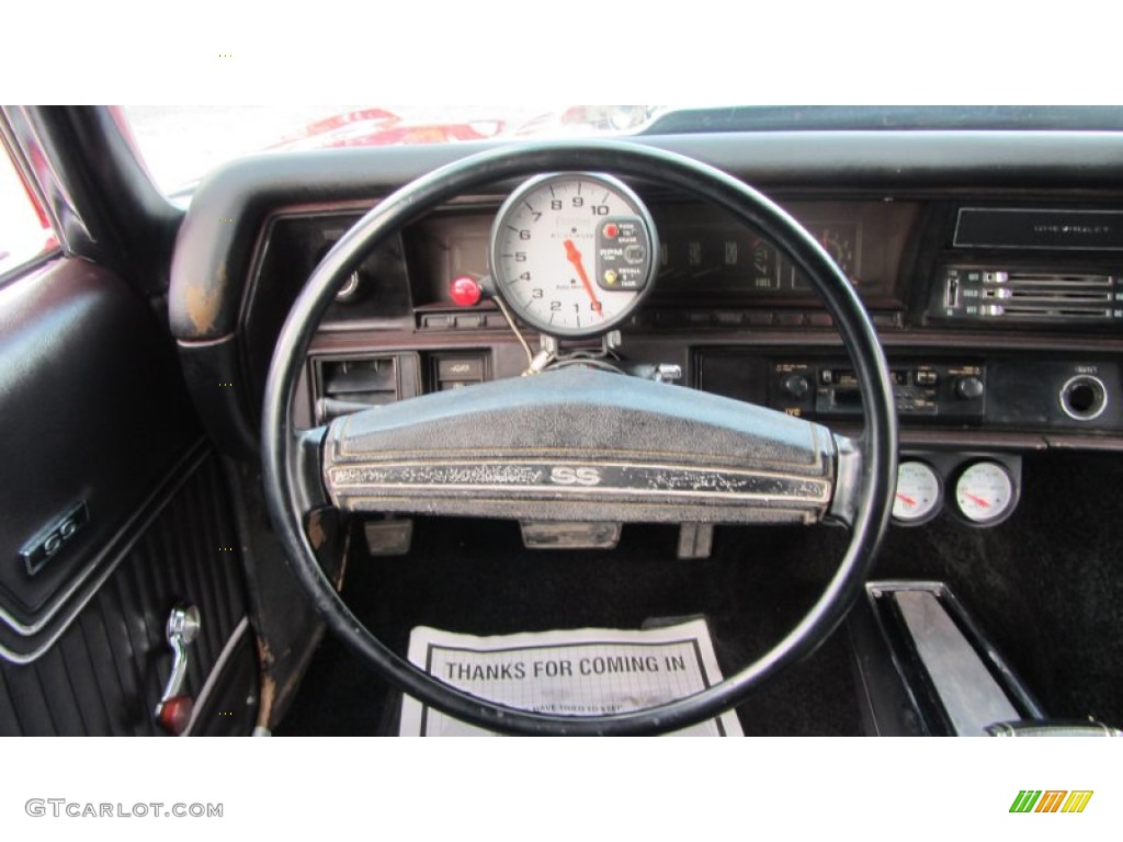 1970 Chevelle Malibu Sport Coupe - Cranberry Red / Black photo #29