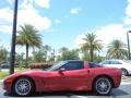 Magnetic Red Metallic 2005 Chevrolet Corvette Coupe Exterior