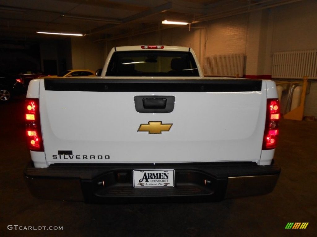 2013 Silverado 1500 Work Truck Regular Cab - Summit White / Dark Titanium photo #6