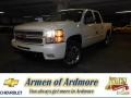 White Diamond Tricoat - Silverado 1500 LTZ Crew Cab 4x4 Photo No. 1