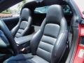 Ebony Front Seat Photo for 2005 Chevrolet Corvette #81377125