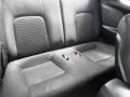 2008 Hyundai Tiburon GS Black Cloth Interior Rear Seat Photo