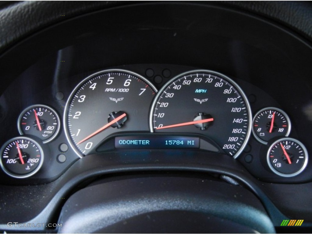 2005 Chevrolet Corvette Coupe Gauges Photo #81377223