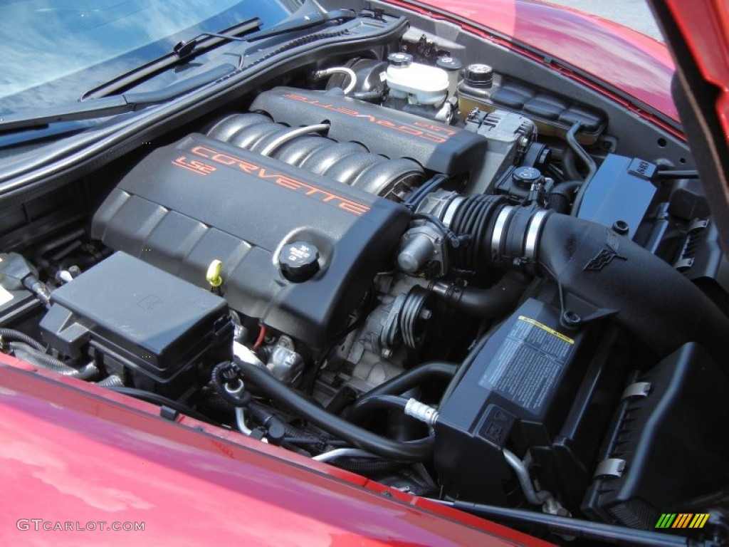 2005 Chevrolet Corvette Coupe 6.0 Liter OHV 16-Valve LS2 V8 Engine Photo #81377369