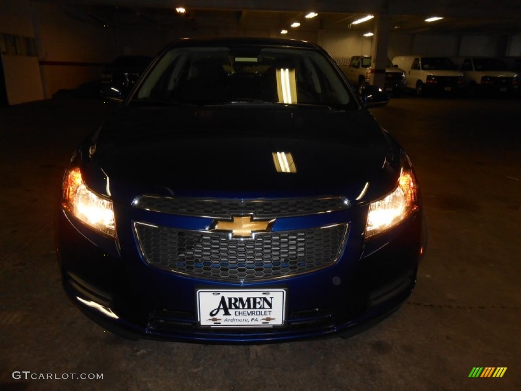 2013 Cruze LT - Blue Topaz Metallic / Jet Black photo #2