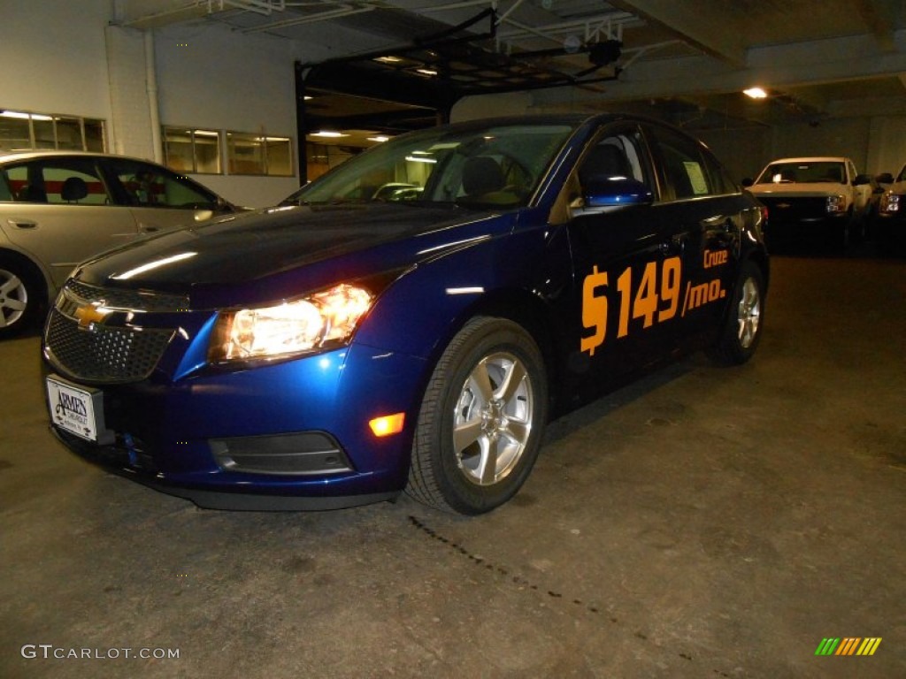 2013 Cruze LT - Blue Topaz Metallic / Jet Black photo #3