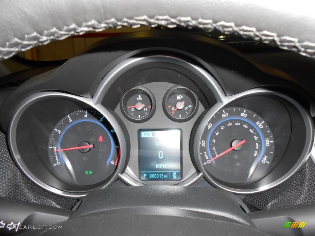 2013 Cruze LT - Blue Topaz Metallic / Jet Black photo #14