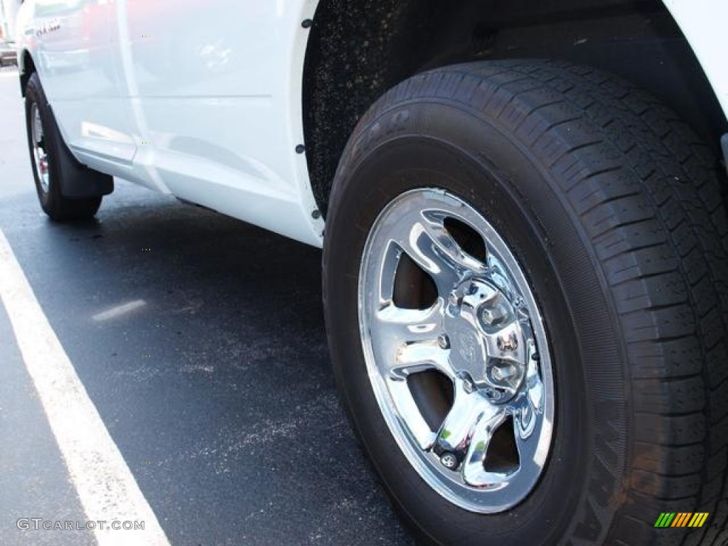 2011 Ram 1500 ST Regular Cab - Bright White / Dark Slate Gray/Medium Graystone photo #4