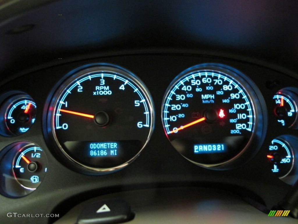 2008 GMC Yukon XL SLT 4x4 Gauges Photo #81378390