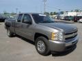 2009 Graystone Metallic Chevrolet Silverado 1500 LT Extended Cab 4x4  photo #4