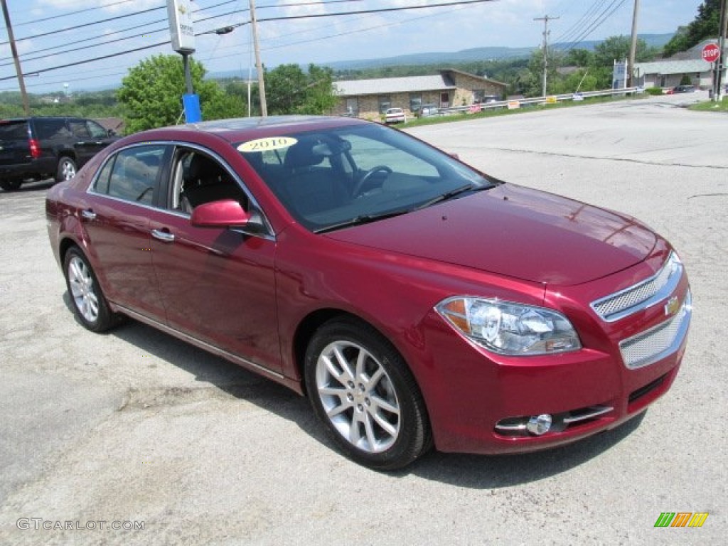 Red Jewel Tintcoat 2010 Chevrolet Malibu LTZ Sedan Exterior Photo #81378720