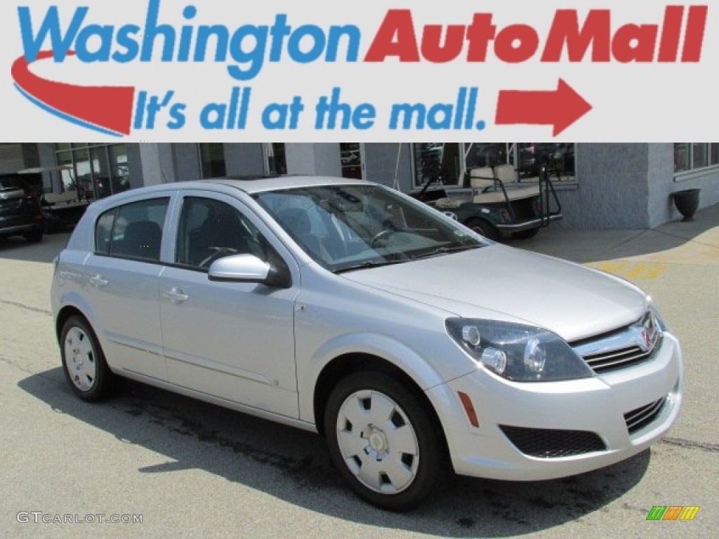 2008 Astra XE Sedan - Silver Sand / Charcoal photo #1