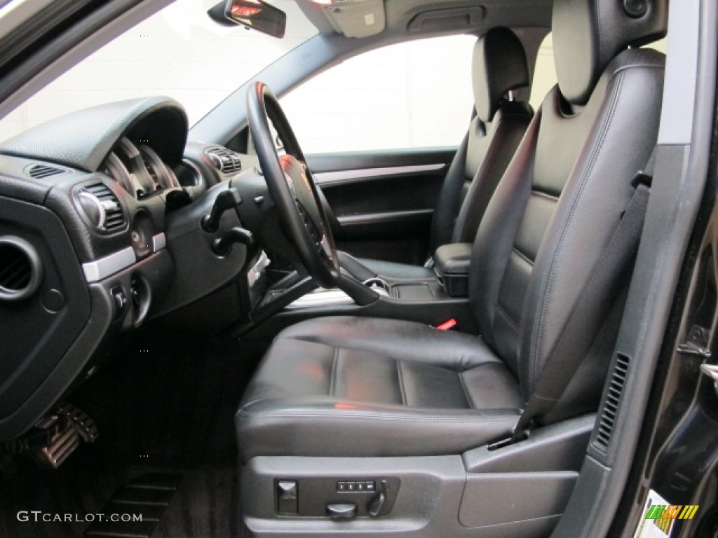 Black Interior 2006 Porsche Cayenne S Photo #81378955