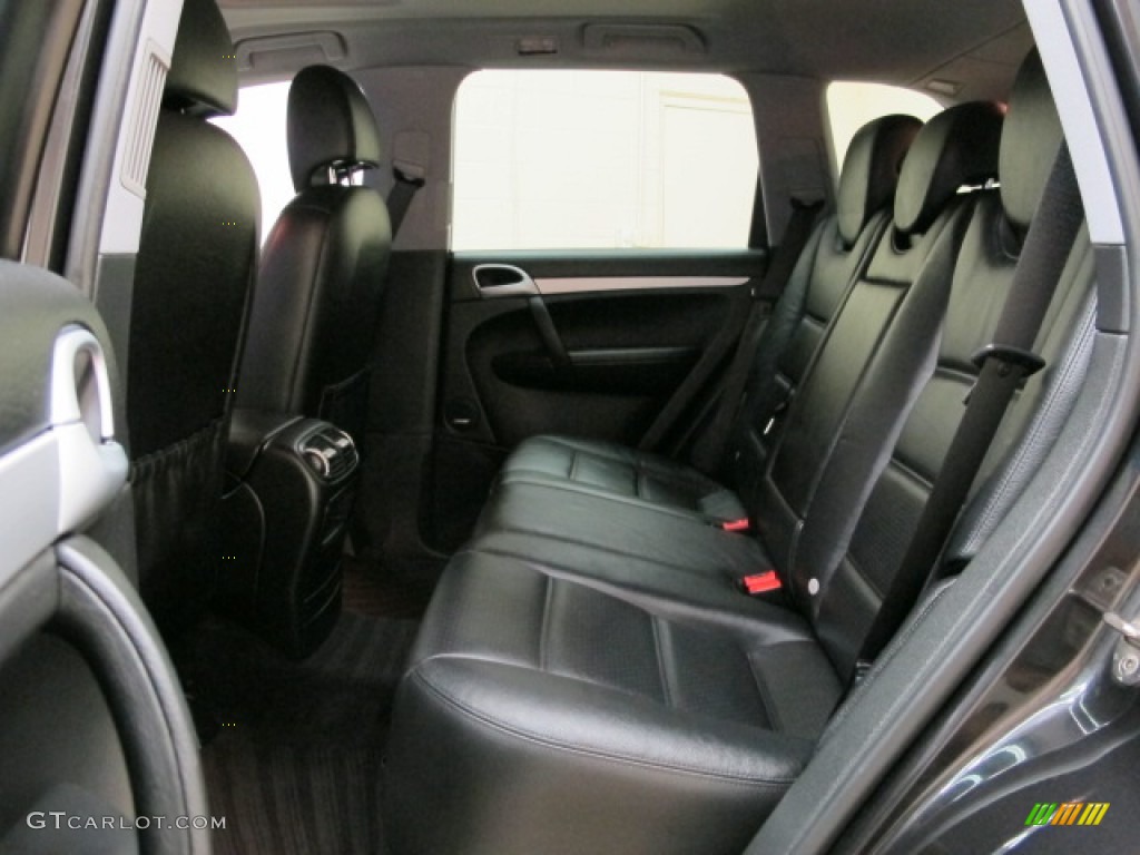 Black Interior 2006 Porsche Cayenne S Photo #81379002